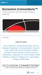 Mobile Screenshot of occlusionconnections.com